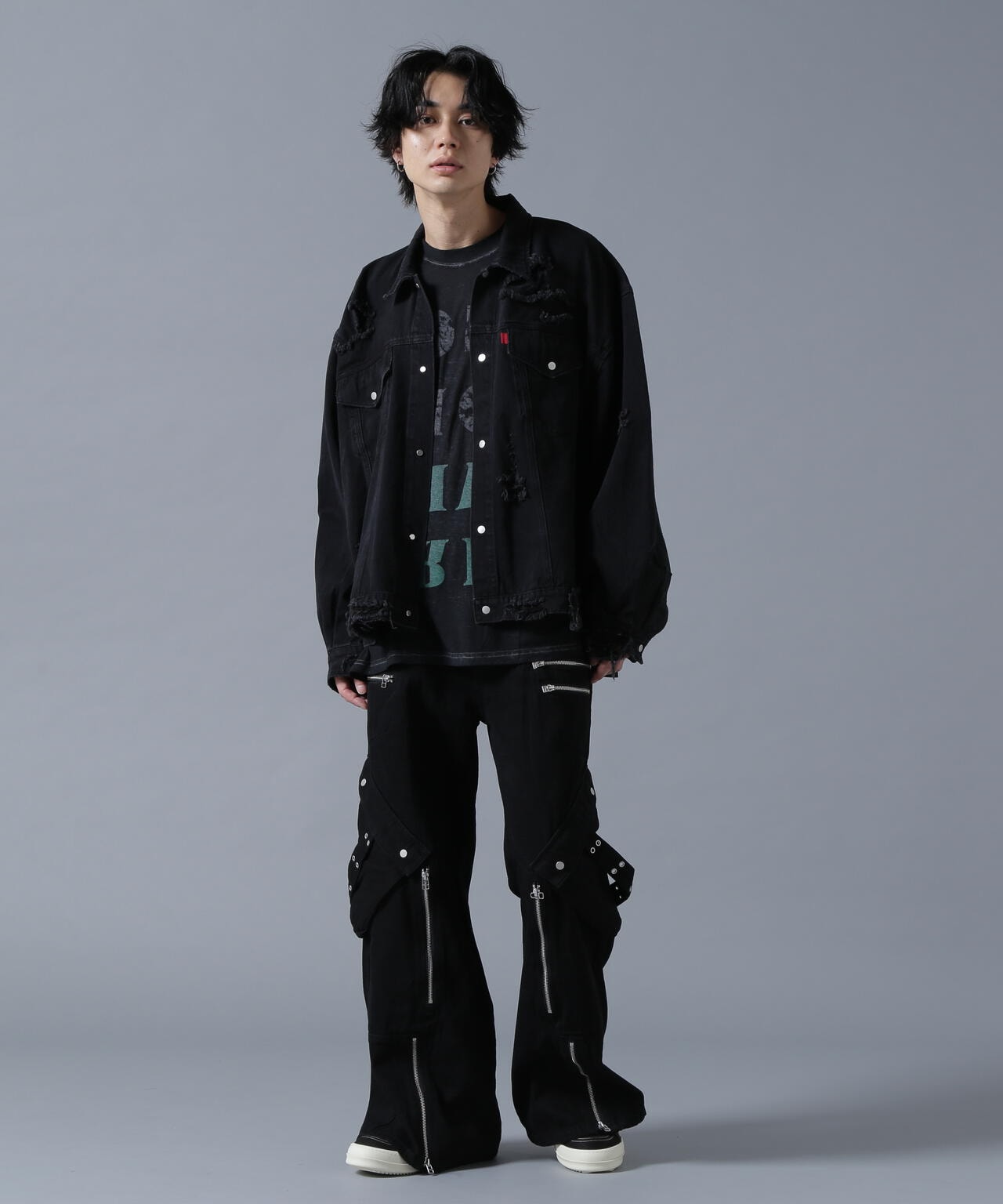 DankeSchon/ダンケシェーン/11pz DAMAGE DENIM JACKET