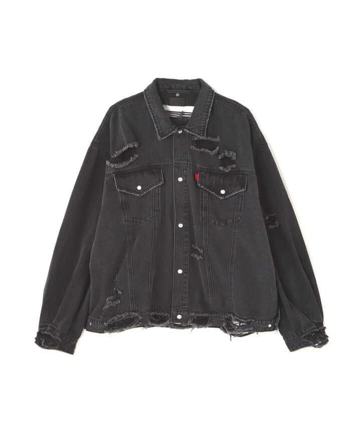 DankeSchon/ダンケシェーン/11pz DAMAGE DENIM JACKET