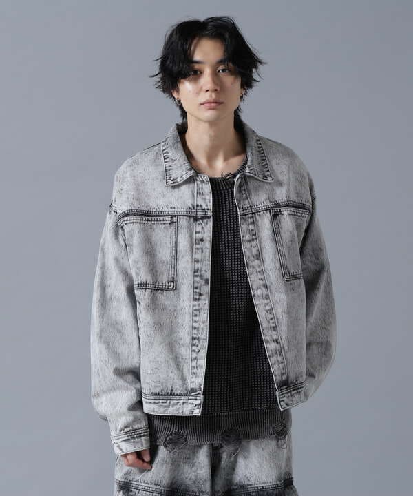 DankeSchon/ダンケシェーン/CHEMICALBLEACH DENIM JACKET