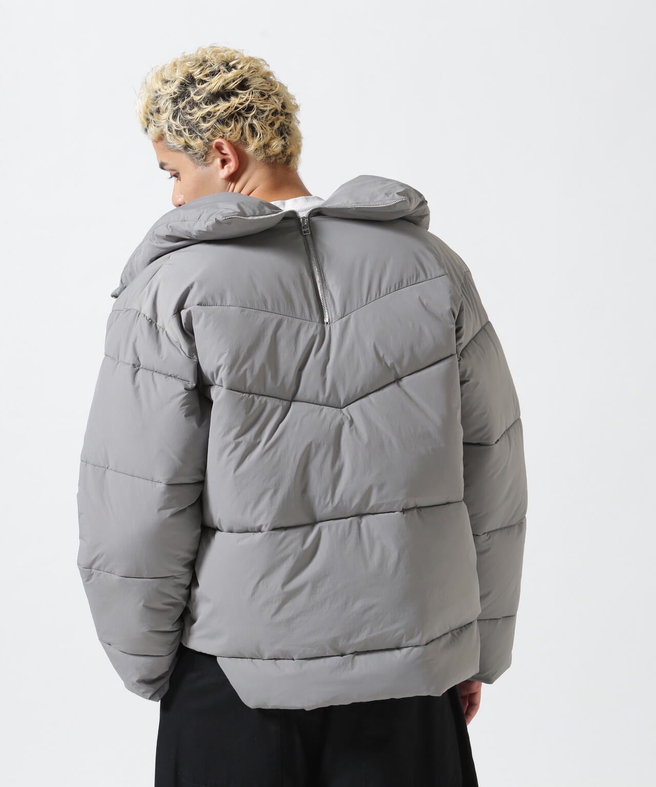 【WEB&DEPOT限定】Dankeschon/ダンケシェーン/LAYER NYLON BACKZIP BLOUSON