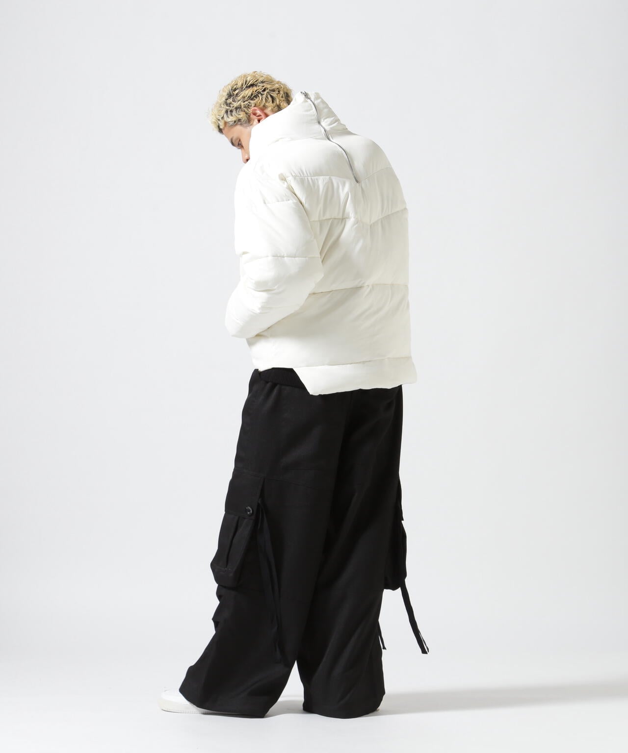 【WEB&DEPOT限定】Dankeschon/ダンケシェーン/LAYER NYLON BACKZIP BLOUSON