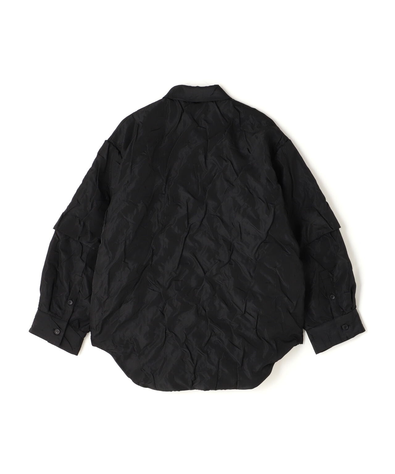 CLANE/クラネ/PADDED CRUMPLY SHIRT JACKET