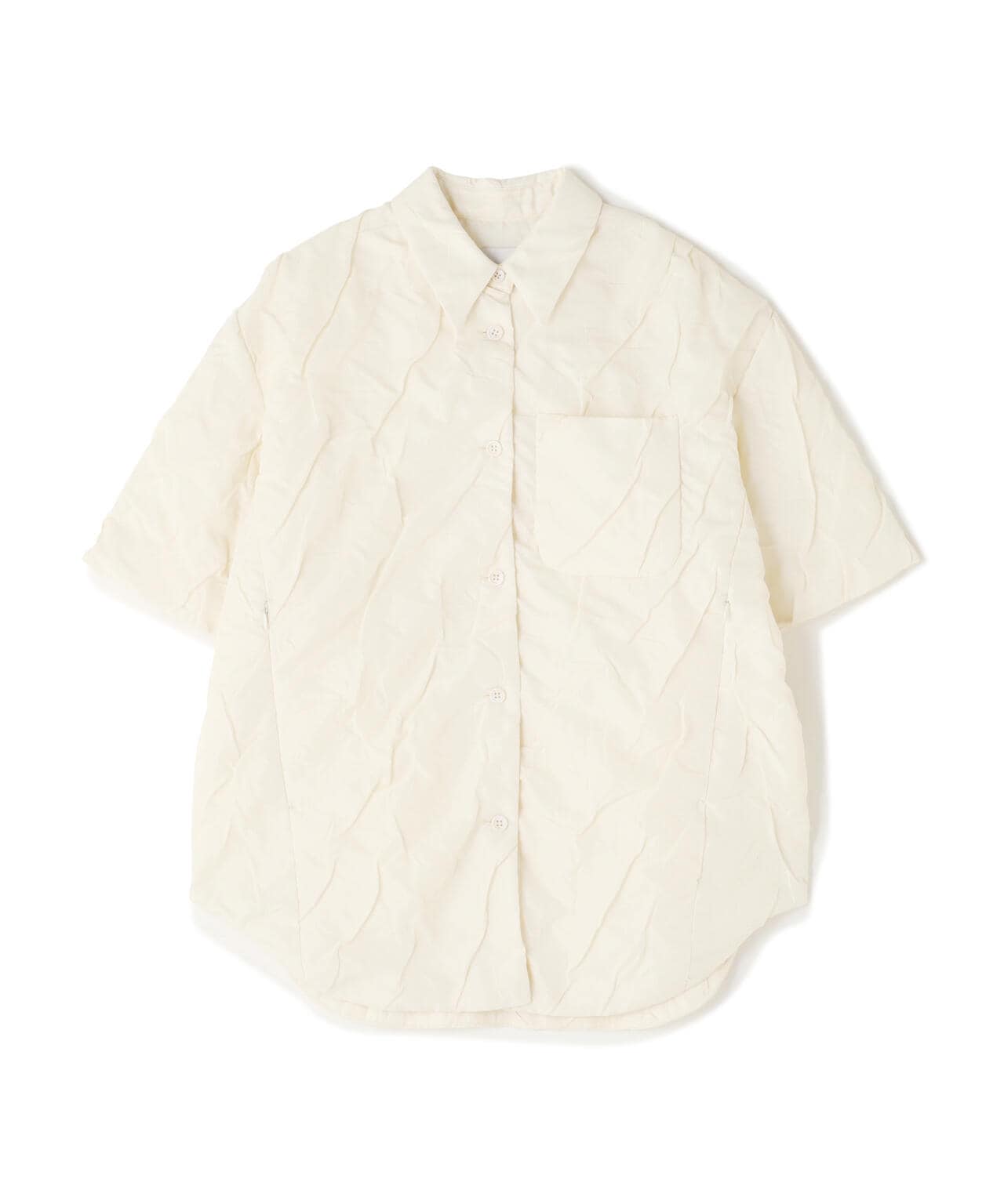 CLANE/クラネ/PADDED CRUMPLY SHIRT JACKET