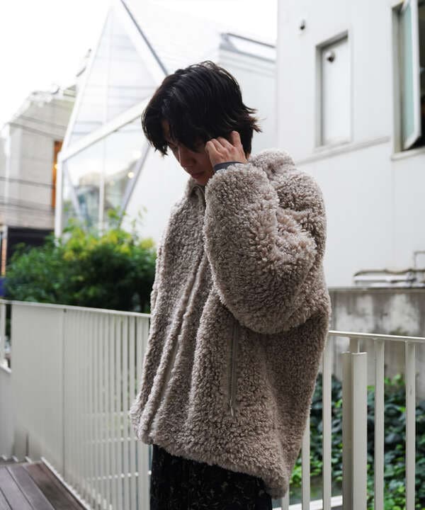 NEEDLES/ニードルズ/S.C.FUR JACKET - POLY CURLY FUR