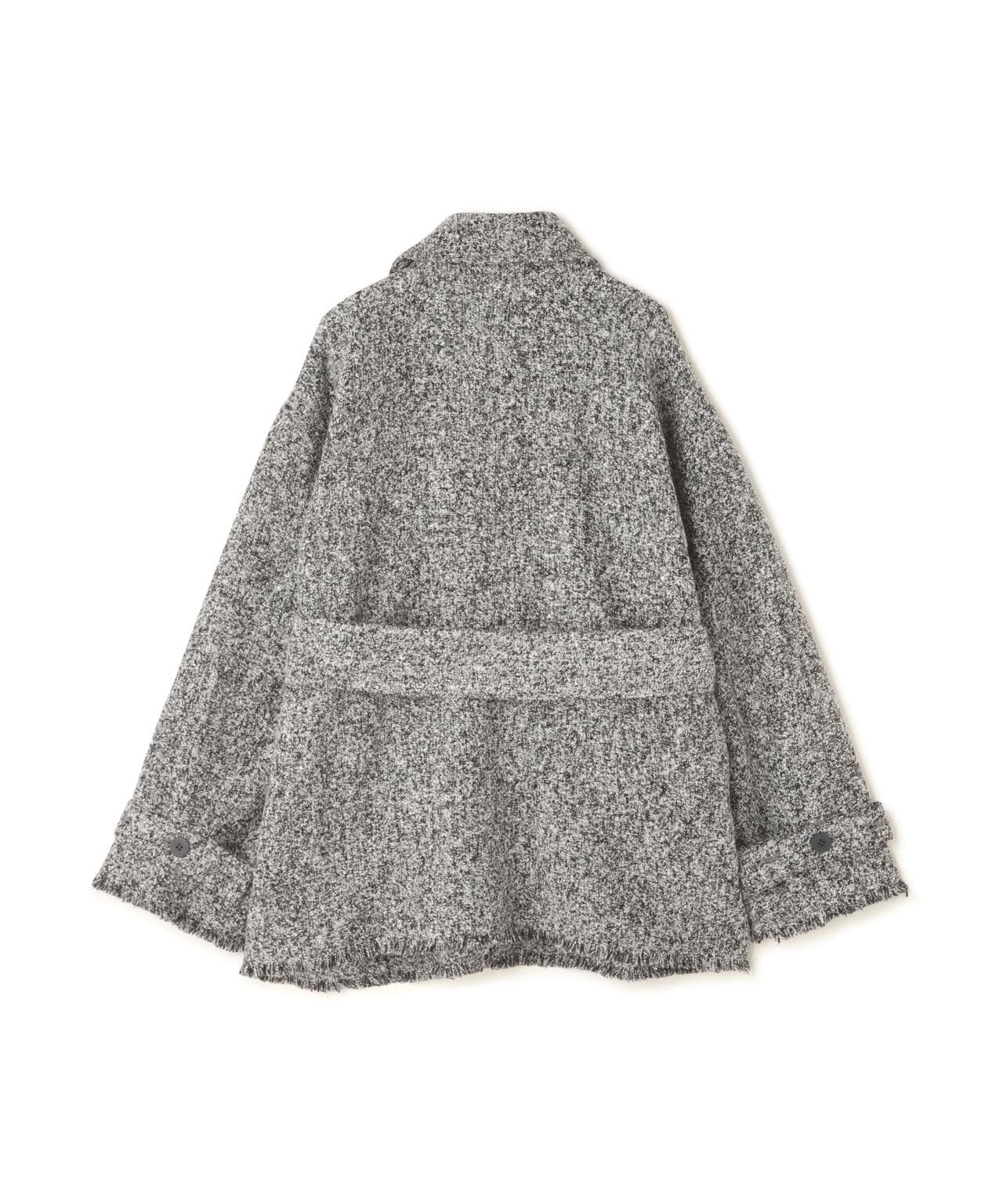 MANOF/マノフ/TWEED MIDI COAT