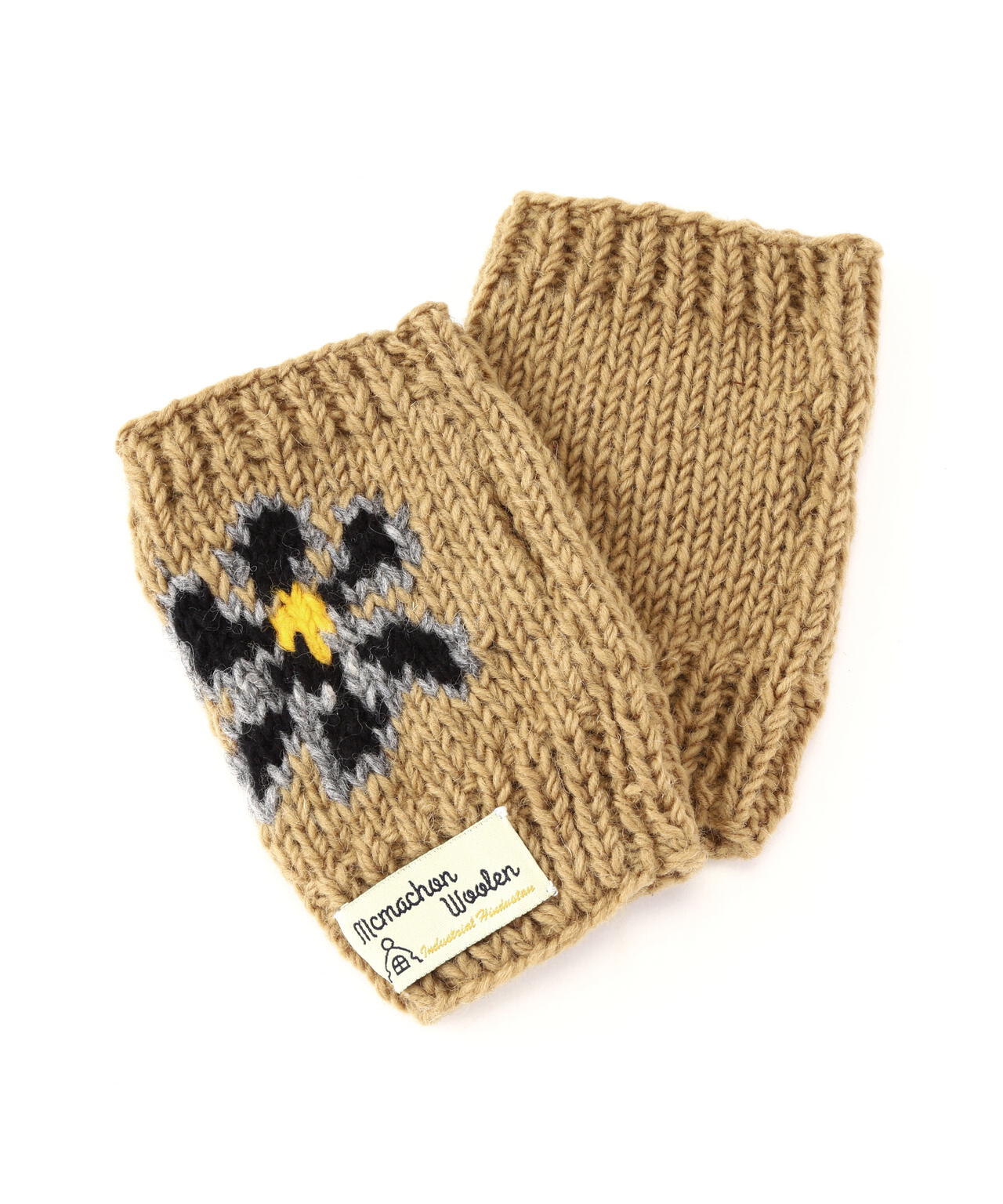 MacMahon Knitting Mills/マクマホンニッティングミルズ/HAND WARMER - FLOWER