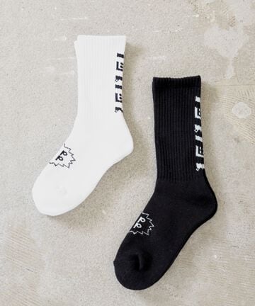 yipyip/イップイップ/KATAKANA LOGO SOCKS