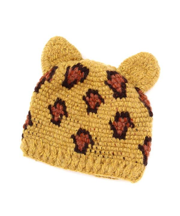 MacMahon Knitting Mills/マクマホンニッティングミルズ/Knit Beanie - Leopard