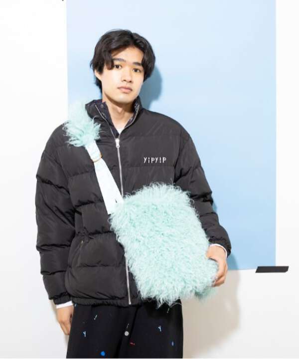 yipyip/イップイップ/SHAGGY SHOULDER BAG