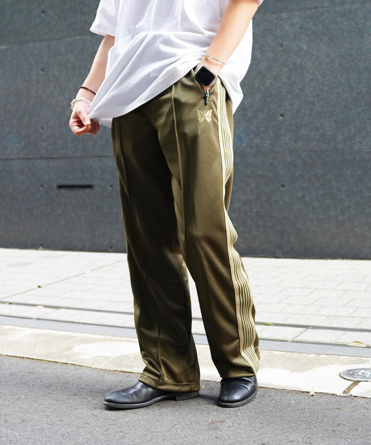 NEEDLES/ニードルズ/24SS LHP EXCLUSIVE TRACK PANTS - POLY SMOOTH