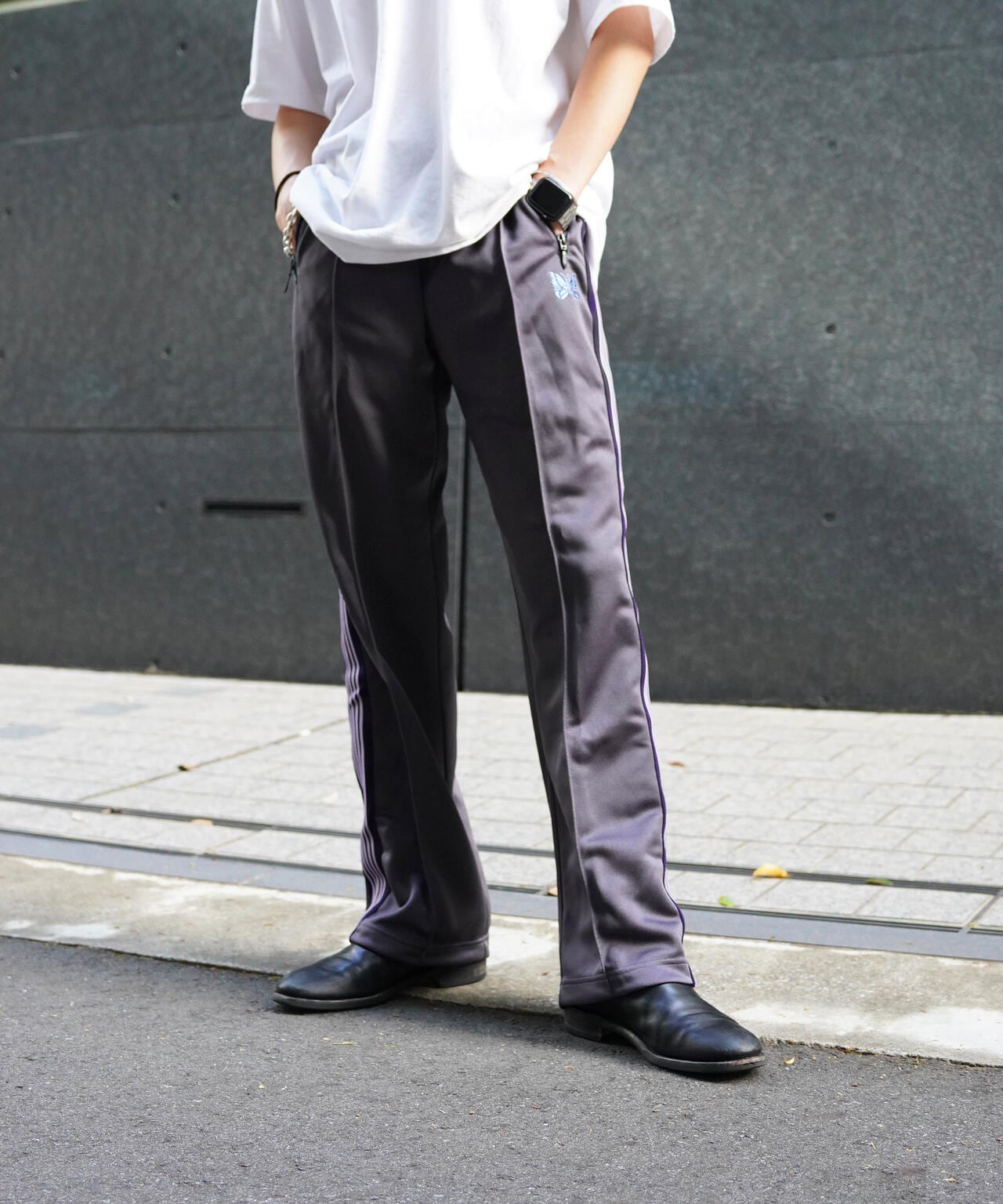 NEEDLES/ニードルズ/24SS LHP EXCLUSIVE TRACK PANTS - POLY SMOOTH