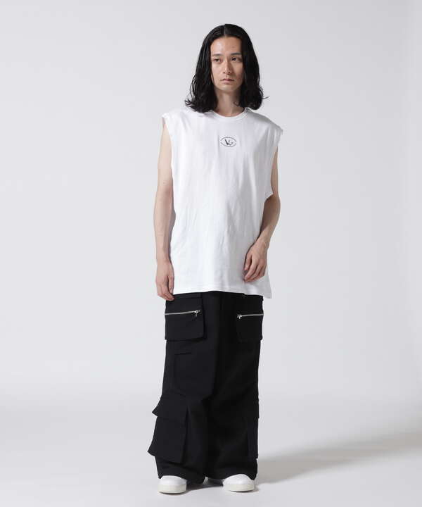 【WEB&DEPOT限定】DankeSchon/ダンケシェーン/STRETCH TWILL ZIP W-POCKET WIDE PANTS