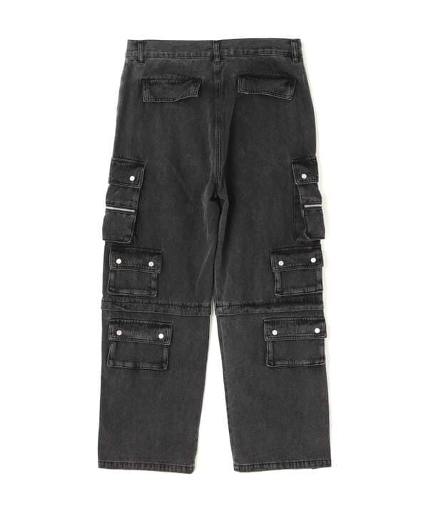 DankeSchon/ダンケシェーン/11oz DENIM HOOK SNAP POCKET CARGO PANTS