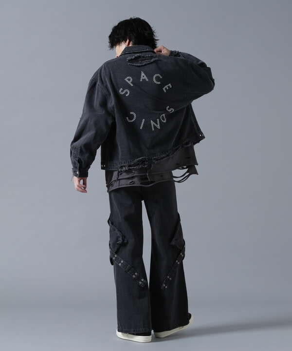 DankeSchon/ダンケシェーン/11ozD ZIP POCKET FLARE CARGO PANTS