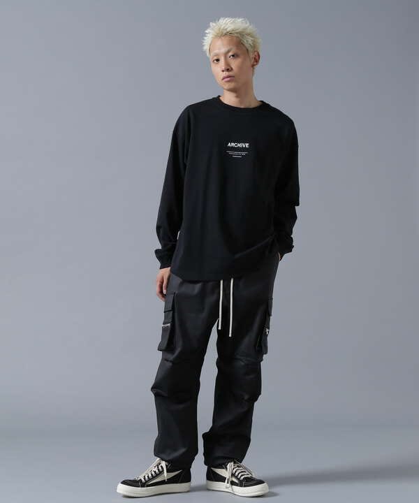 WEB&DEPOT限定/DankeSchon/ダンケシェーン/COATING ZIP CARGO PANTS