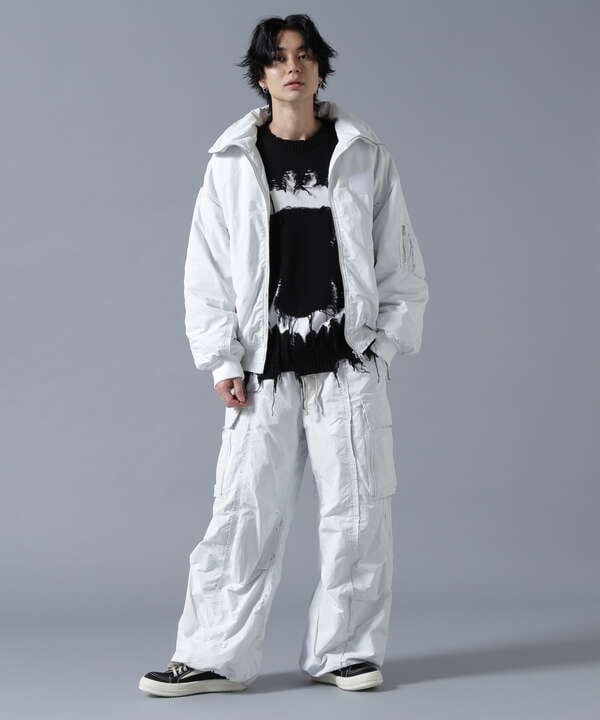 DankeSchon/ダンケシェーン/BONDING BAGGY CARGO PANTS