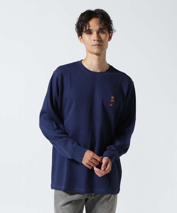 POLO RALPH LAUREN/ポロラルフローレン/WAFFLE CREW NECK LONG SLEEVE TEE