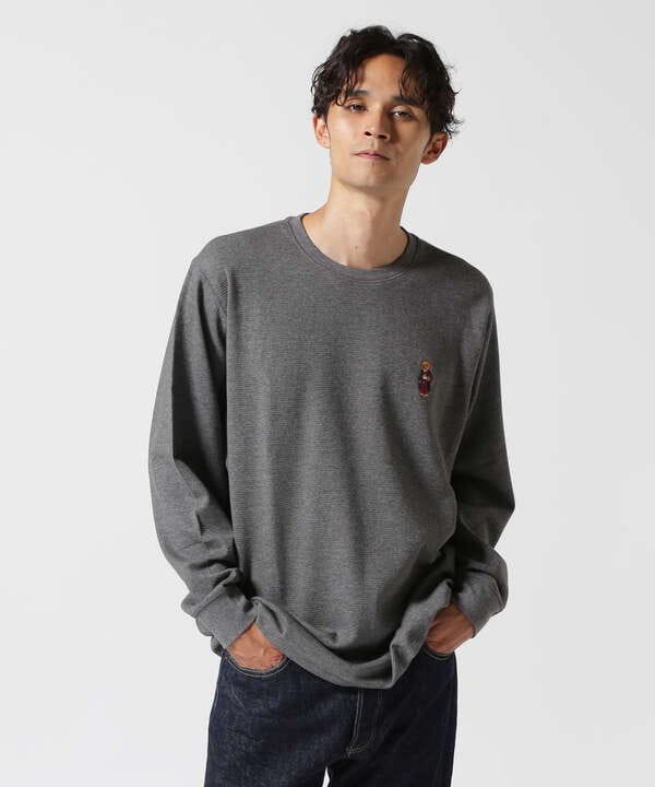 POLO RALPH LAUREN/ポロラルフローレン/WAFFLE CREW NECK LONG SLEEVE TEE