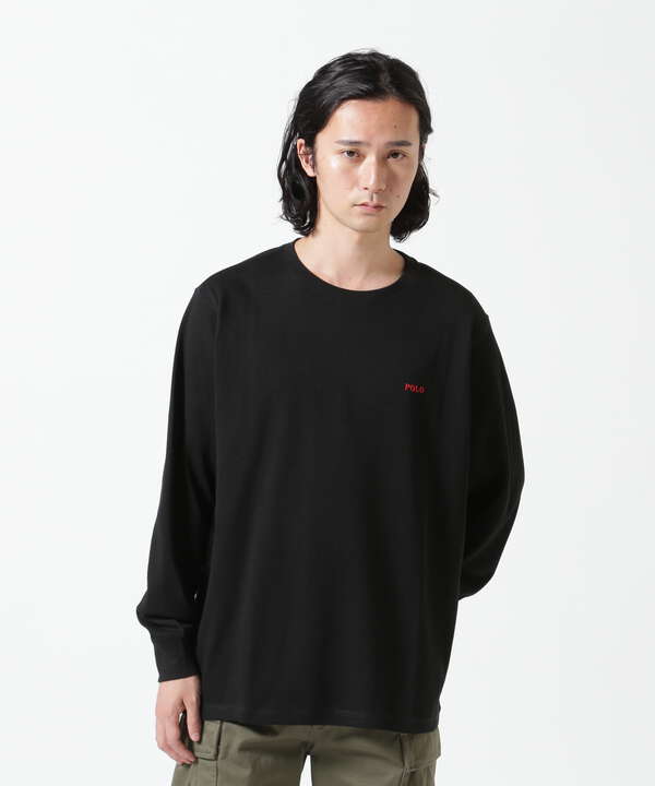 POLO RALPH LAUREN/ポロラルフローレン/WAFFLE CREW NECK LONG SLEEVE