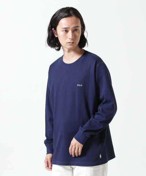 POLO RALPH LAUREN/ポロラルフローレン/WAFFLE CREW NECK LONG SLEEVE