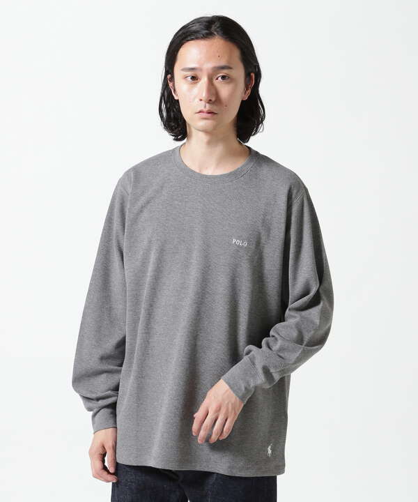 POLO RALPH LAUREN/ポロラルフローレン/WAFFLE CREW NECK LONG SLEEVE