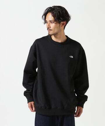 THE NORTH FACE/ザ・ノース・フェイス/SMALL LOGO HEATHER SWEAT CREW