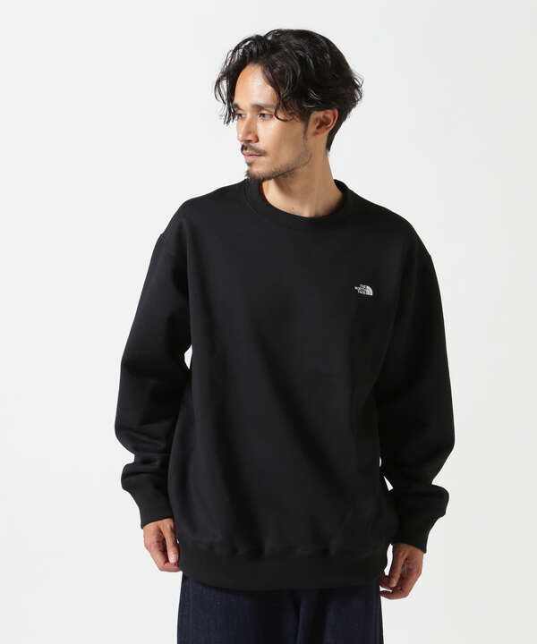 THE NORTH FACE/ザ・ノースフェイス/SMALL LOGO HEATHER SWEAT CREW