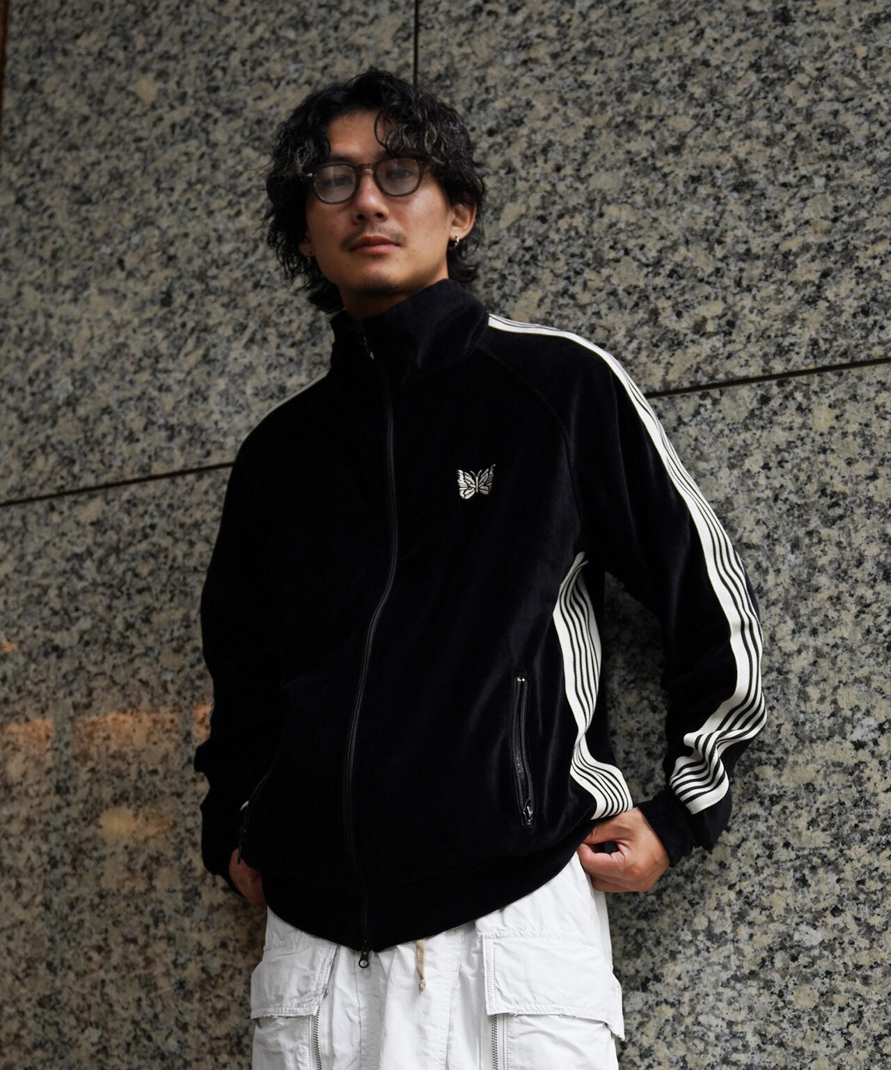 NEEDLES/【LHP EXCLUSIVE】TRACK JACKET -C/PE VELOUR