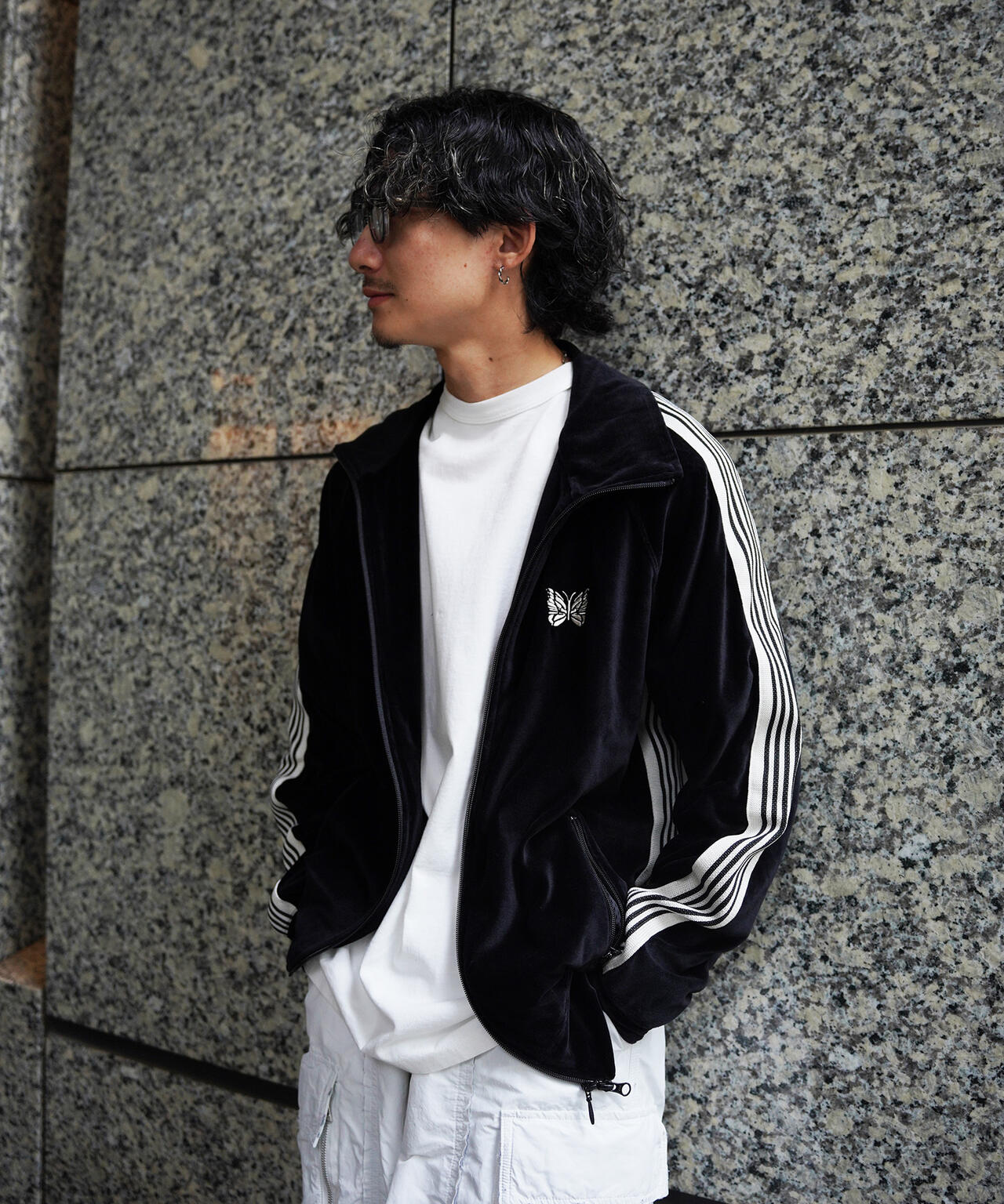 NEEDLES/【LHP EXCLUSIVE】TRACK JACKET -C/PE VELOUR