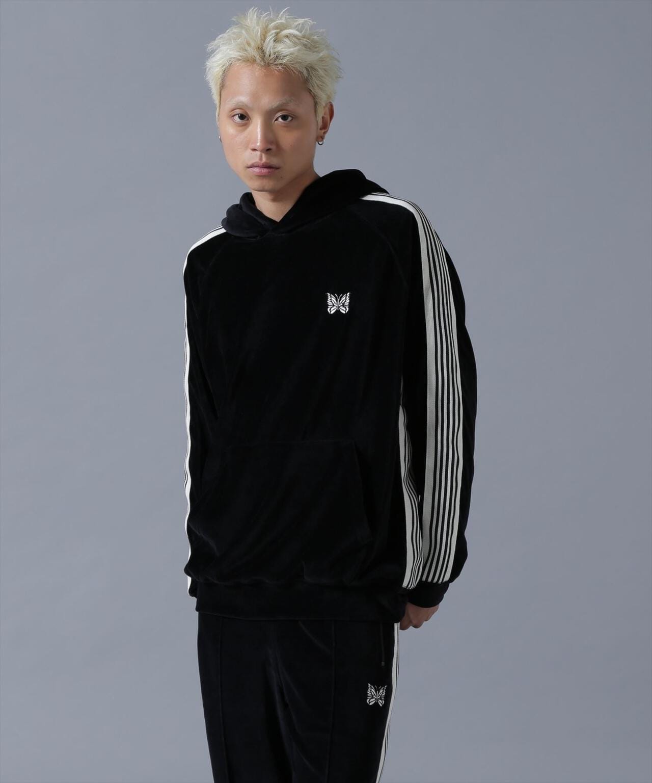 NEEDLES/【LHP EXCLUSIVE】TRACK HOODIE -C/PE VELOUR