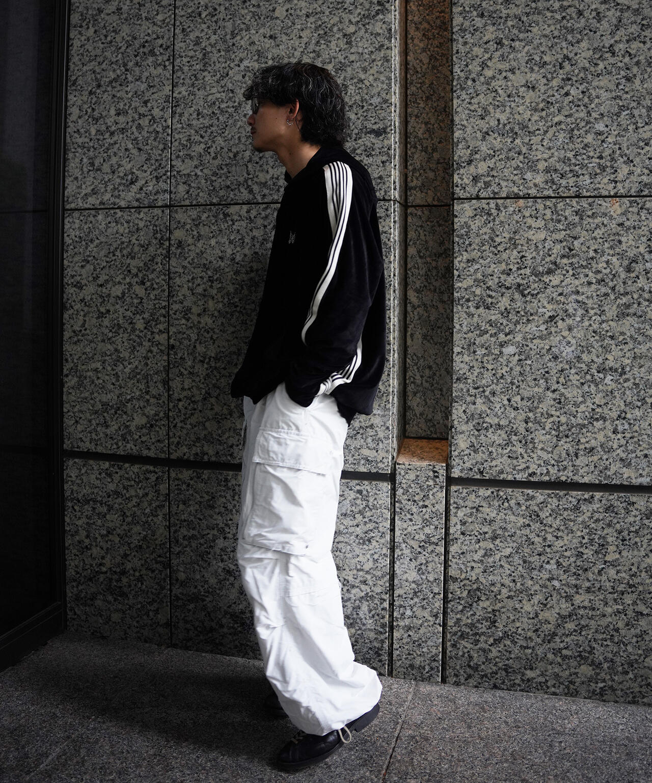 NEEDLES/【LHP EXCLUSIVE】TRACK HOODIE -C/PE VELOUR