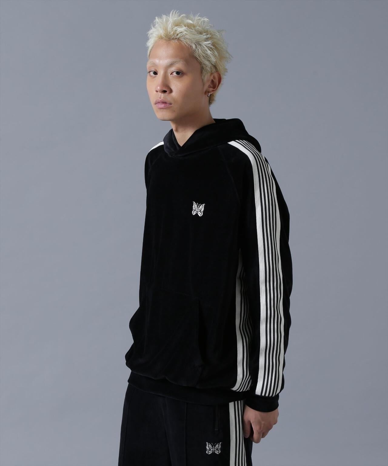 NEEDLES/【LHP EXCLUSIVE】TRACK HOODIE -C/PE VELOUR