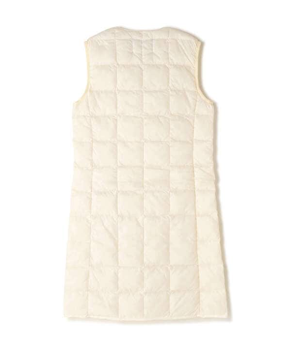 TAION/タイオン/【WOMENS】V NECK LONG DOWN VEST