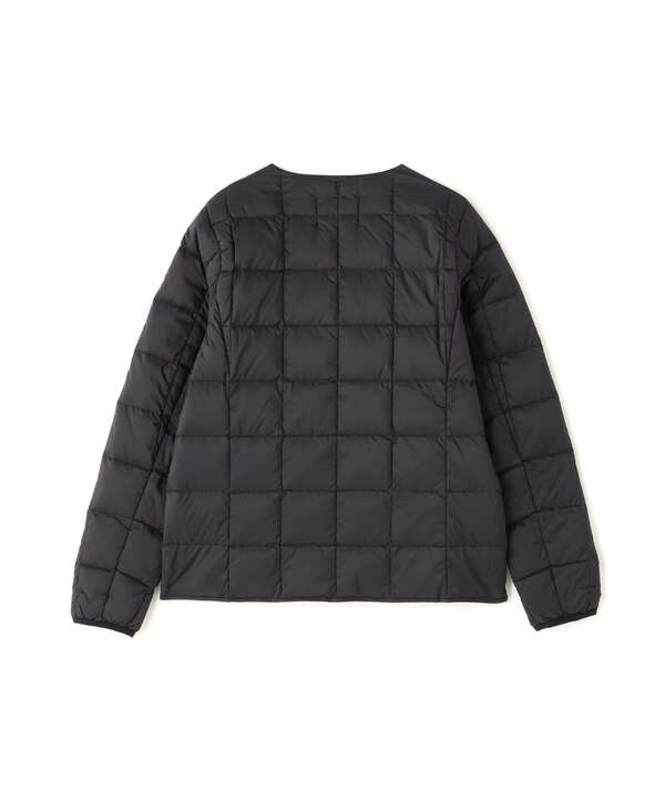 TAION/タイオン/【WOMENS】CREW NECK BUTTON DOWN JACKET