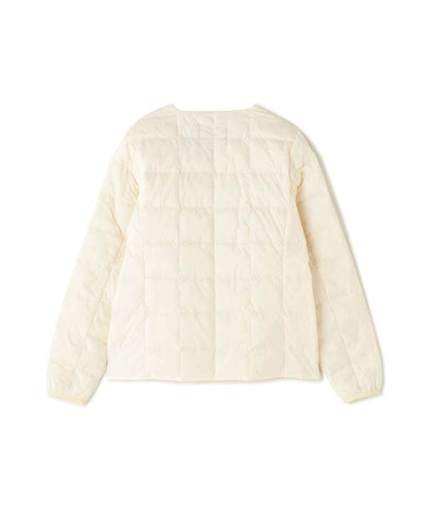 TAION/タイオン/【WOMENS】CREW NECK BUTTON DOWN JACKET