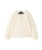 TAION/タイオン/【WOMENS】CREW NECK BUTTON DOWN JACKET