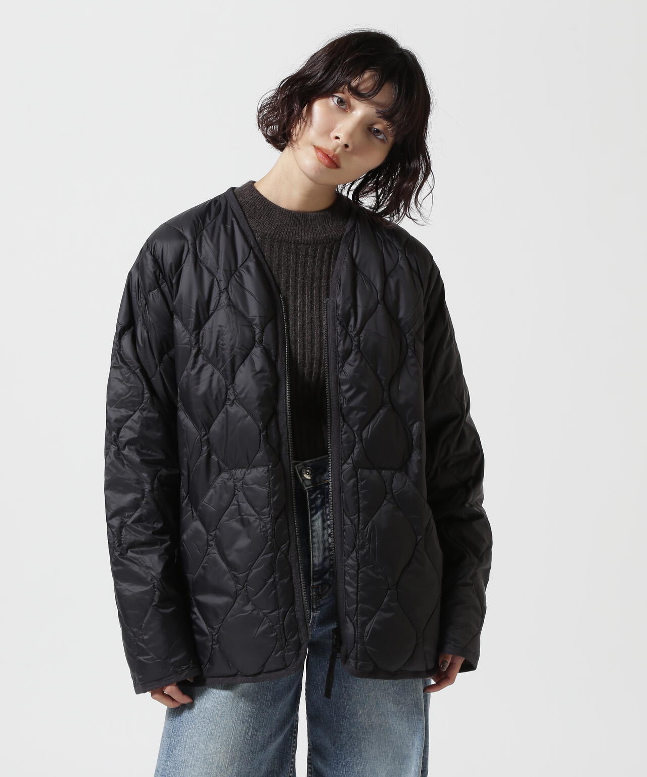 TAION/タイオン/【UNISEX】MILITARY W-ZIP V NECK DOWN JACKET | LHP ( エルエイチピー ) | US  ONLINE STORE（US オンラインストア）