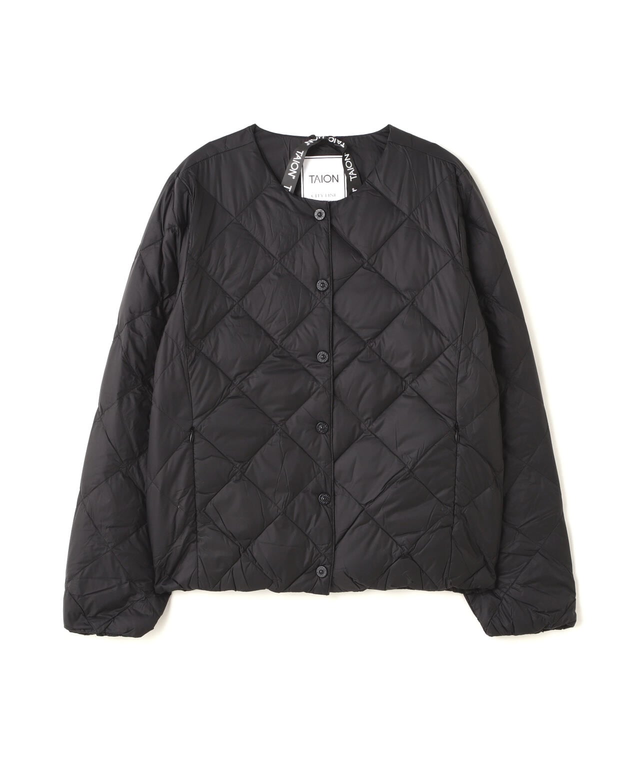 TAION/タイオン/【WOMENS】TAION CITY CREW NECK DOWN JACKET