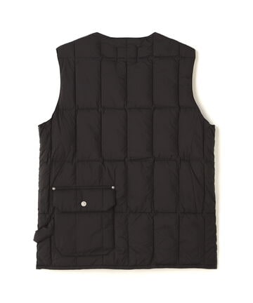 TAION/タイオン/【UNISEX】WORK V NECK BUTTON DOWN VEST