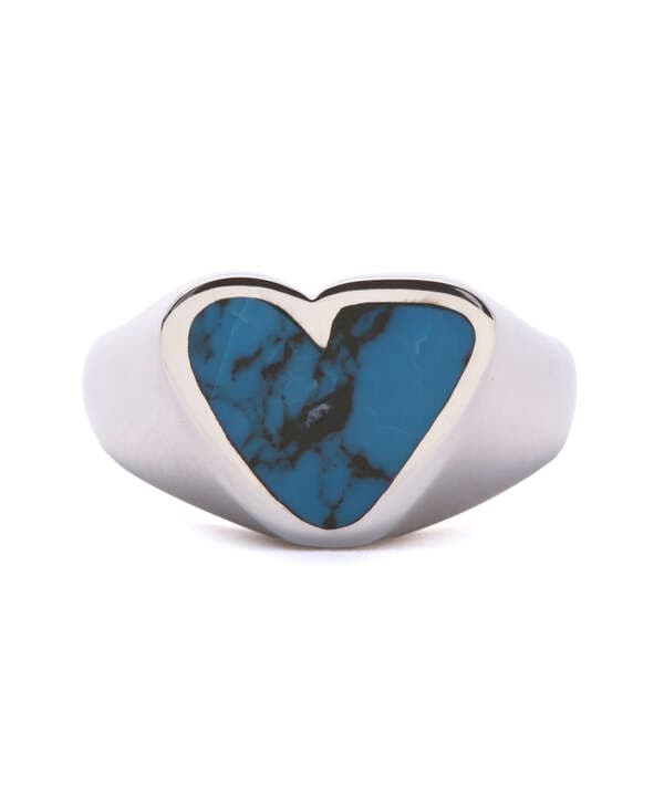 PREEK/プリーク/ROUGH HEART TURQUOISE RING