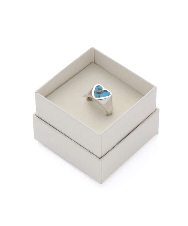 PREEK/プリーク/ROUGH HEART TURQUOISE RING