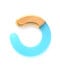 PREEK/プリーク/UKISHIMA SEA BLUE CHALCEDONY EAR CUFF