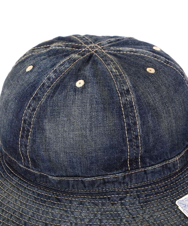 THE H.W.DOG&CO./ザエイチダブリュードッグアンドコー/VINTAGE DENIM FATIGUE HAT