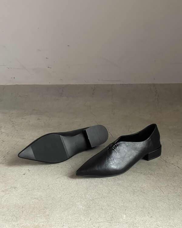 JISTORY/ジストリー/POINTED TOE FLAT SHOES