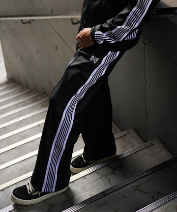 【先行予約 11月中旬-11月下旬入荷予定】NEEDLES/【LHP別注】TRACK PANT - SYNTHETIC LEATHER