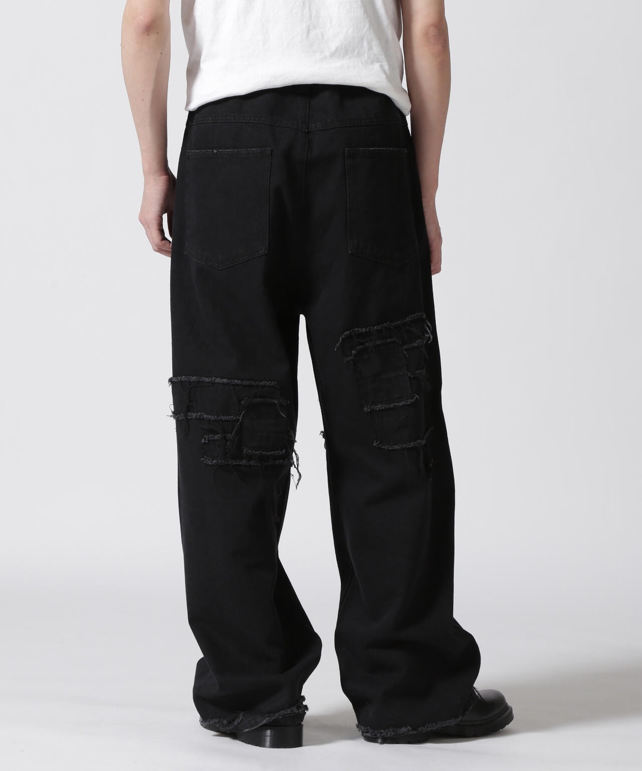 DankeSchon/ダンケシェーン/11OZ PATCHWORK DENIM PANTS