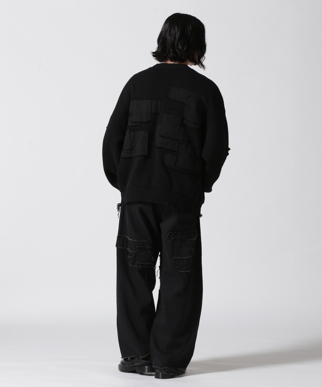 DankeSchon/ダンケシェーン/11OZ PATCHWORK DENIM PANTS