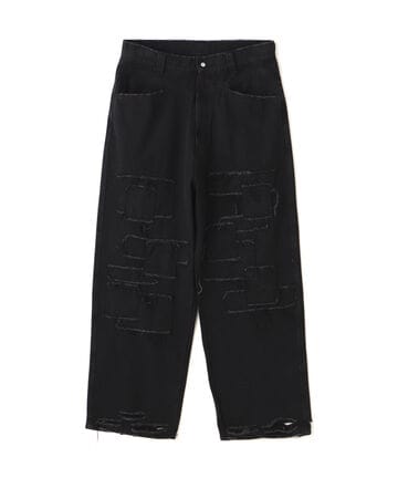 DankeSchon/ダンケシェーン/11OZ PATCHWORK DENIM PANTS