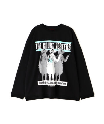 DankeSchon/ダンケシェーン/SWITCH L/S TEE COURTJESTERS