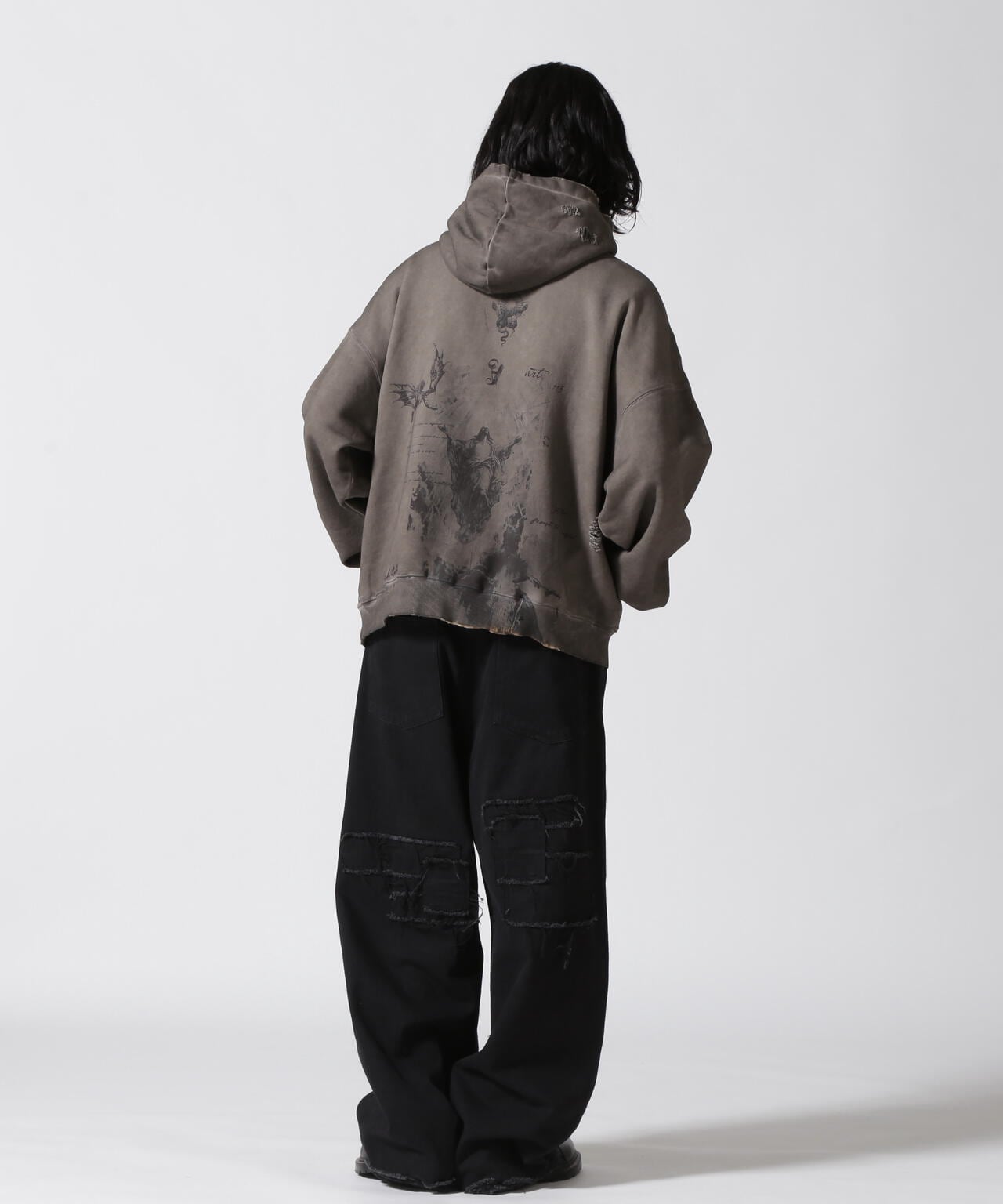 DankeSchon/ダンケシェーン/SPRAY HOODIE MARIA